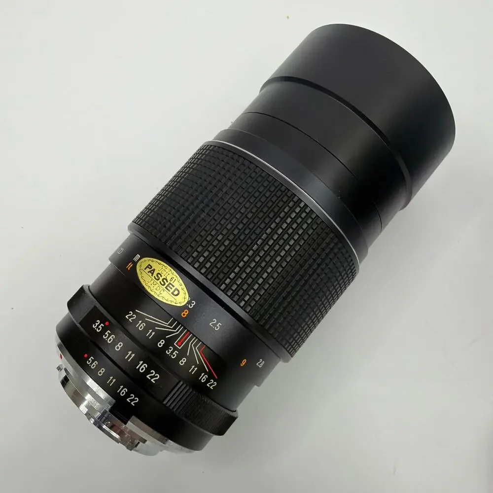 Asanuma Auto-Tele 200mm f/3.5 Manual Focus Lens for Minolta SR M/SR Mount w/Case
